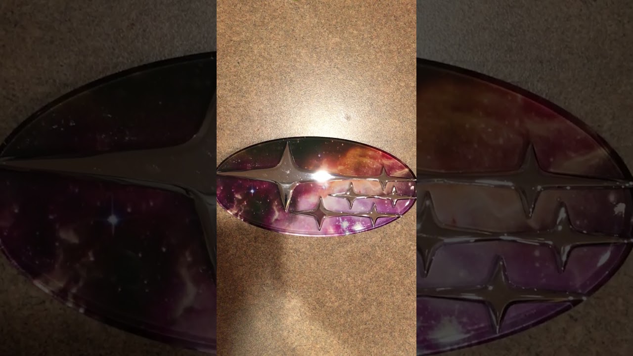 Custom Subaru emblem