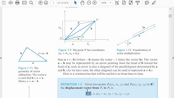 Vector Calculus 1 -Intro to vectors part 1