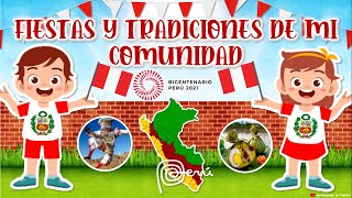 FESTIVALS AND TRADITIONS OF MY COMMUNITY - MONDAY, JULY 12 (I LEARN AT HOME) FESTIVALS AND TRADITIONS OF MY COMMUNITY - MONDAY, JULY 12 (I LEARN AT HOME)