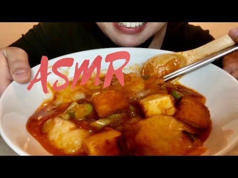 [ASMR 咀嚼音] トッポッキwith切り餅モッパン Tteokbokki × Kirimochi Eating Sounds