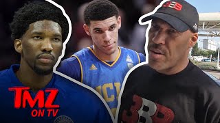 LaVar Ball is coming back hard at Joel Embiid -- after the NBA star...