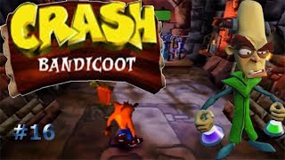 El científico loco y sus pociones(Crash Bandicoot #16