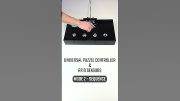 #escaperoomgames #electronics #escaperoom #rfid #puzzlecontroller