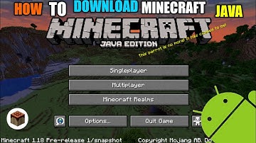 Minecraft Java Edition for android Pojav launcher 1.18.1(HINDI) #pojavalauncher #mg game 3183