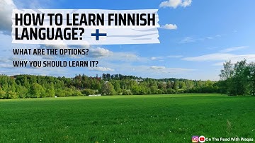 How To Learn Finnish Language | Study In Finland