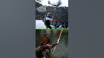 SHOOTING IN WATER COMPARISON (RDR2 VS TLOU2) PART 11