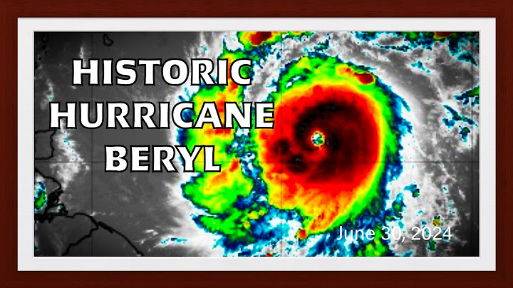 Historic Hurricane Beryl - June 30, 2024