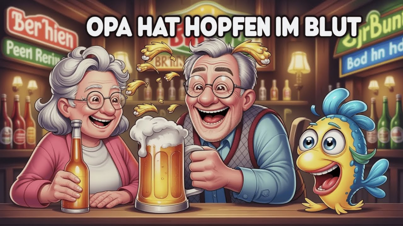 Opa hat Hopfen im Blut 🍺🔥 | Schlager Küche – deutscher Bier-Schlager Hit 2025