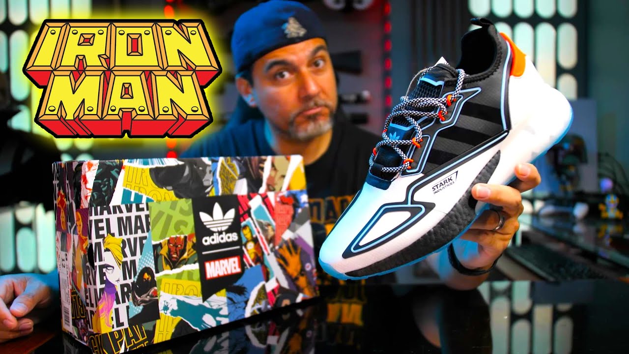 Marvel Fans, Rejoice: Adidas' Iron Man Sneakers Are Finally Here ...