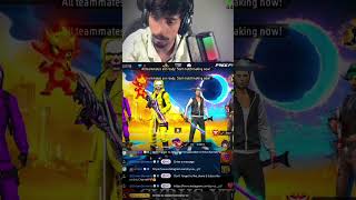 MY NEW BLIZERD EYE ACCOUNT REACTION BIG YOUTUBER #funk #garenafreefire #freefire #youtubethumbnails