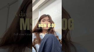 A day in the life vlog: full time msw student at UC Berkeley #vlog #dayinmylife #msw #socialwork