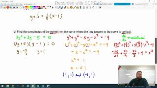 AP Calculus BC - Implicit Differentiation Day 2