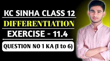 kc shina class 12 Ex11.4 | Question no 1 Ex 11.4 Class 12 Math | KC SINHA EX 11.4 | Ex 11.4 Q1