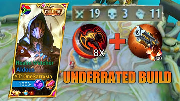 ALDOUS MOST UNDERRATED BUILD THAT CAN DESTROY MELEE HEROES🔥 | ALDOUS BEST BUILD 2022