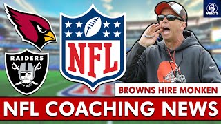 NFL News TODAY: Browns Hire Todd Monken, Raiders In BIG TROUBLE In Head Coaching Search