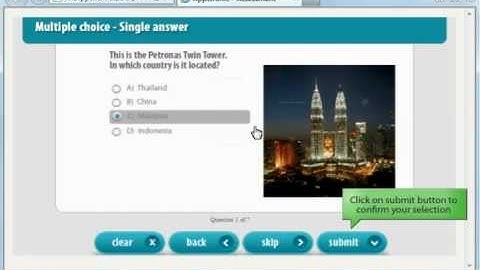 E-Learning Scorm Simulation - Assessment
