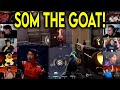 Valorant Streamers Reacts To NRG s0m Insane 1v4 CLUTCH Against FNC In VCT Champions