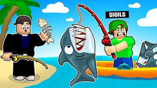 Catching 7,268,981 Sharks in Roblox!