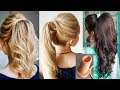 4 best ponytail hairstyles compilation | Reshape your head with right placed ponytail