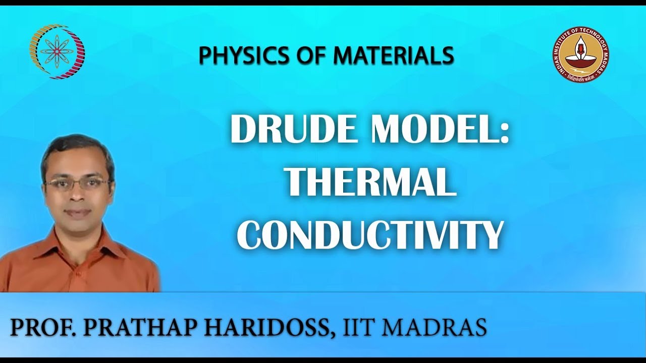 ⁣Drude Model: Thermal Conductivity