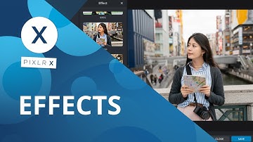 Applying Image Effects | Pixlr X