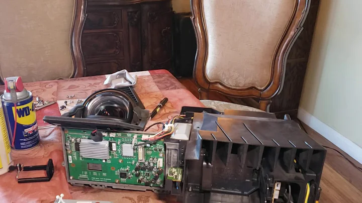 MOVO (Part 2) Mitsubishi DLP TV Repair