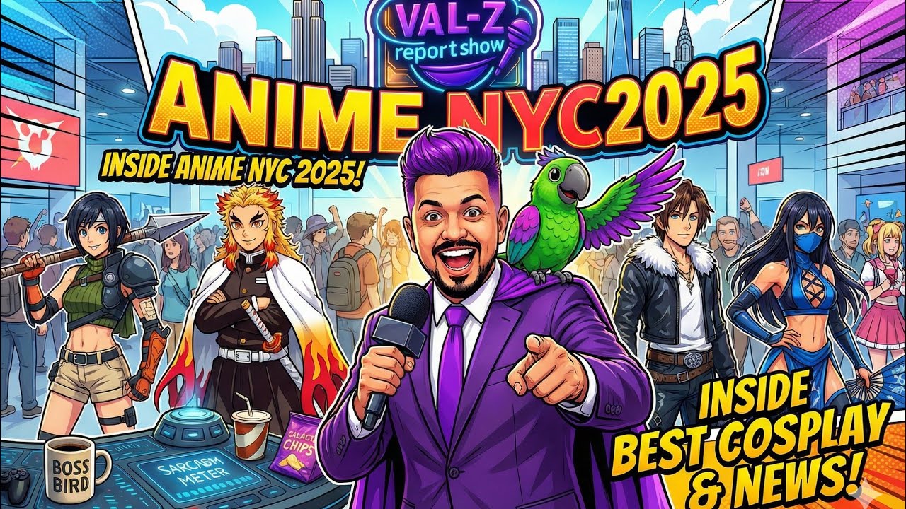Anime NYC 2025 Walkthrough + Cosplay Highlights | @Valzreportshow 