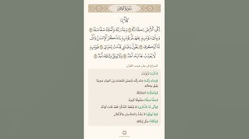 السراج في بيان غريب القران سورة الفجر 3 تلاوة الشيخ سعد الغامدي