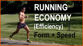 IMPROVE YOUR RUNNING EFFICIENCY (RUNNING ECONOMY) WITH SPEED TRAINING, MILEAGE, AND FORMTECHNIQUE!