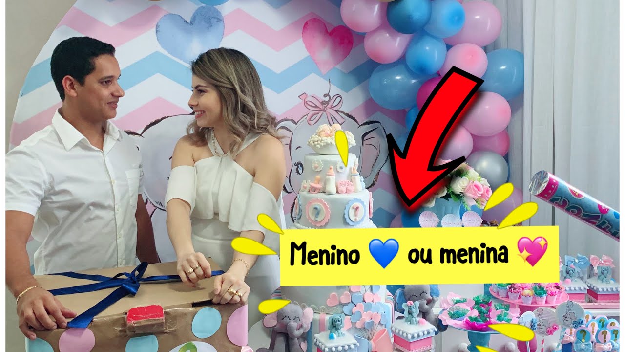 Menino ou Menina ? #charevelacao #charevelação #meninooumenina