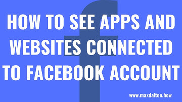 How to See Apps and Websites Connected to Your Facebook Account (2022)