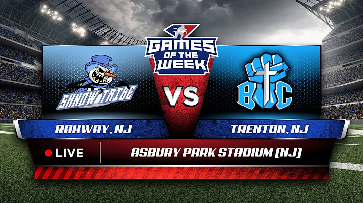 A7FL (1st quarter LIVE!) Trenton BIC vs Rahway Shn...