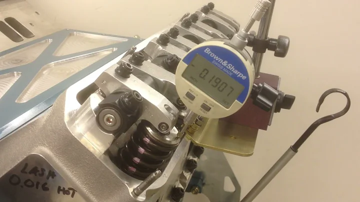 Checking ratio with T&D rocker arms