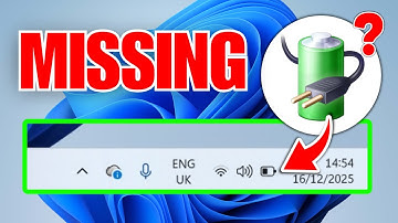 How To Fix Battery Icon Missing On Laptop (Windows 11)