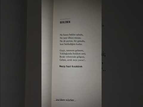 Yokluğunda buldum seni;Bırak
