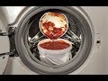 Experiment - a Bucket of Tomato Paste - in a Washing Machine