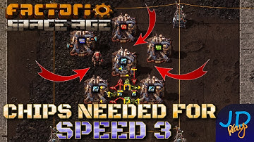 Chips needed for SPEED 3 ⚙️ Factorio Space Age 🚀 Ep19 🏭 Tutorial, Lets Play