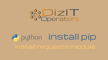 how to install requests module in python 3 || #DizIT_Operators