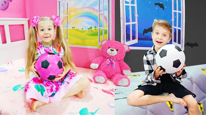 Diana Roma & their Favorite colors Pink vs Black C...