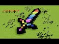 Minecraft Kılıç Ev #short
