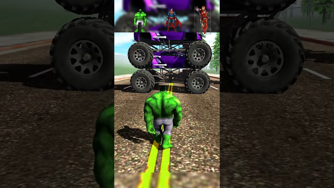 HULK 💪 SUPERMAN 🦸 & IRON MAN 🤖 VS MONSTER TARZAN 😱💥 Who Will Win This EPIC Battle? 