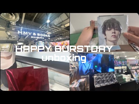 unboxing】SEVENTEEN HAPPY BURSTDAY 開封⚡️💚🖤 タワレコ/HMV