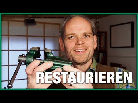 Video: Schraubstock-Reparatur: DIY-Schlosser-Schraubstock-Restaurierung. Wie Repariere Und Lackiere Ich?