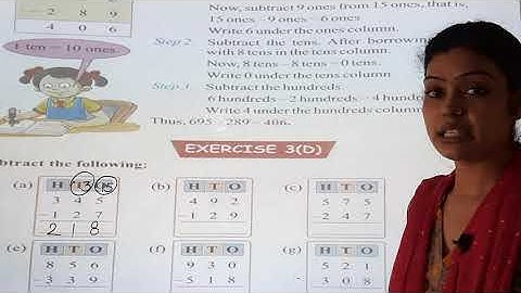 Class 2 - Maths I Subtraction I Chapter-3 I Arya Vidyapith I Best School in Motihari