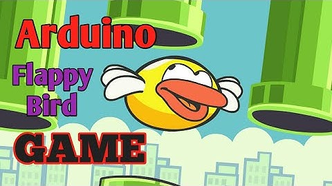 Arduino game project | Replica Flappy Bird game | 2 4"TFT Touchscreen SPFD5408 | Arduino Touchscreen