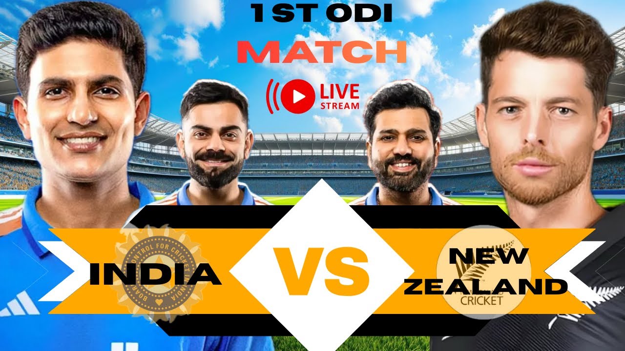 Live: India vs New Zealand, 1st ODI | Live Cricket Match Today | IND vs ...