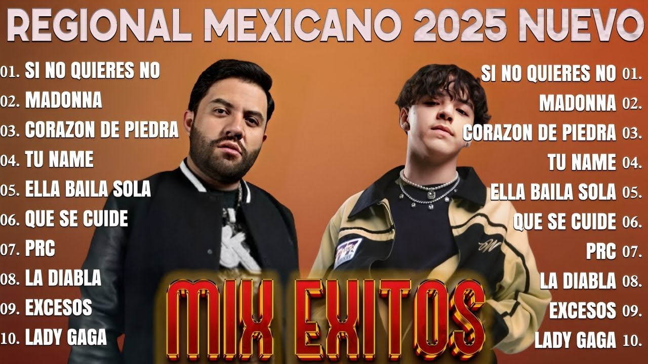 Luis R Conriquez, Natanael Cano, Xavi, Fuerza Regida, Peso Pluma Mix - Mix Corridos Tumbados 2026