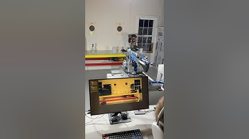 Quick demo of the Python Tkinter GUI, connects to the ESP32 via websocket #python #robotics