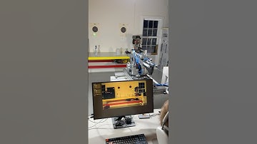 Quick demo of the Python Tkinter GUI, connects to the ESP32 via websocket #python #robotics