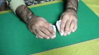 card gambling effect: Roll over aces..